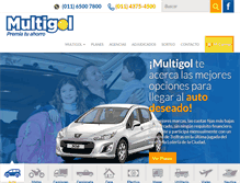 Tablet Screenshot of multigol.com